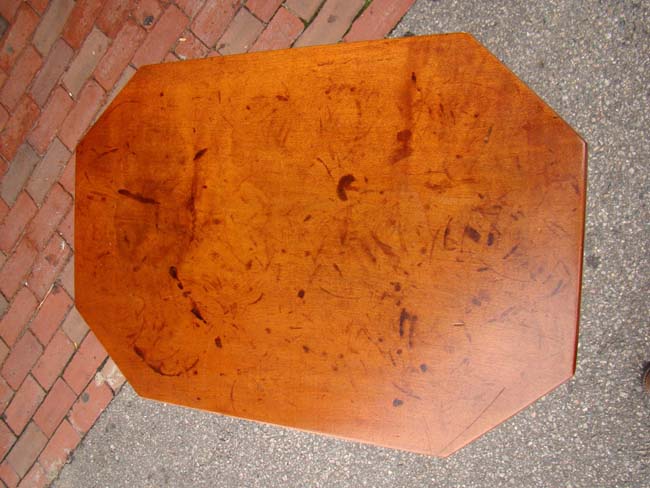 An early 19th century New England Maple Candlestand circa 1820 — image 3